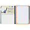 Projektbuch OXFORD School Projectbook, DIN A4+, 120 Blatt, liniert, mit Rand, 4-fach gelocht, Doppelspiralbindung, blau
