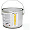 A silver paint bucket with handle. The label says: PROline, 5 liters, and PROline-paint.
