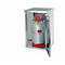 Propaan gasflessenkast G-PG , scharnierende deurstop links, 1 x 11 kg flessen, B 460 x D 400 x H 750 mm