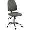 Prosedia bureaustoel YOUNICO PLUS 8, synchroonmechanisme, zonder armleuningen, lage 3D-rugleuning, aluminium gepolijst/antraciet