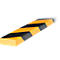 Protection de surface type D, unité de 1 m, jaune/noir