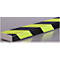 Protection de surface type D, unité de 1 m, jaune/noir, réfléchissant à la lumière du jour