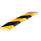 Protection de surface type F, unité de 1 m, jaune/noir