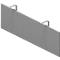 Protection visuelle ARLON-OFFICE, 1200 mm, gris clair