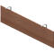 Protection visuelle ARLON-OFFICE, 1600 mm, noix Canaletto
