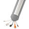Protège-câbles B15 3000 mm EasyLoader Alu, noir/couvercle alu argent