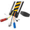 Protège-câbles B25 3000 mm EasyLoader Max HD, gris/couvercle jaune/noir