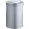 Prullenbak SAFE, zelfblussend,15 liter, Ø 260 x H 357 mm, zilver metallic
