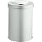 Prullenbak SAFE, zelfblussend, 30 liter, Ø 315 x H 495 mm, grijs