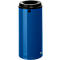 Prullenmand - gegalvaniseerd staal - 24 L - met wandbevestiging - afsluitbaar - gentiaanblauw