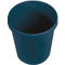 Prullenmand Helit De Groene Duitser, inhoud 18 l, omtrekrand, gerecycled plastic, blauw