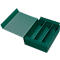PTZ-certified wine presentation box, triple, green, 25 pieces