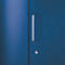 Puerta frontal, para estantería Archivo Color, 2 alturas de archivo, An 950 mm, azul genciana