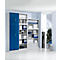Puerta frontal, para estantería Archivo Color, 5 alturas de archivo, An 1200 mm, azul genciana