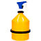 Pulvérisateur, tôle d'acier, jaune, 2 l, Ø 190 x H 345 mm, embout de pompage avec buse réglable