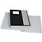 Pupitre Biella Pronto, pour DIN A4, numérique 1-12, L 330 x l 280 x H 32 mm, vinyle, noir