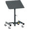 Pupitre d'atelier ESD, avec roulettes, hauteur ajustable, inclinable à 15 °/30 °, acier, L 510 x l. 410 x H 755-1105 mm