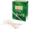 Pure Papstar wegwerproerstaafjes, L 178 x B 5 mm, 100 % biologisch afbreekbaar, gemaakt van FSC®-gecertificeerd hout, lichtbruin, 1000 stuks.