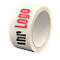 Pvc-tape, 2-kleurige opdruk, wit, 144 rollen