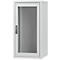 PX Netzwerkschrank, Stahlblech, pulverbeschichtet/verzinkt, mit Sichtglas, B 600 x T 1000 x H 1200 mm