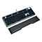 QPAD MK-95 - Tastatur - mit Lautstärkerad - Hintergrundbeleuchtung - USB - Deutsch
