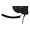 Schwarzes Gaming-Headset mit Mikrofon und Klinkenstecker. Das Mikrofon ist angewinkelt.