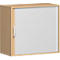 Querrollladenschrank PALENQUE, 2 OH, B 800 x T 400 x H 752 mm, Buche