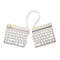 R-Go Ergonomische Tastatur Split break - Tastatur - mit integrierter Pauseanzeige - kabellos - Bluetooth 5.0 - QWERTY