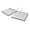 R-Go Ergonomische Tastatur Split break - Tastatur - mit integrierter Pauseanzeige - kabellos - Bluetooth 5.0 - QWERTZ
