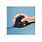 R-Go HE Mouse Ergonomische Maus, Mittel (165-195mm), rechtshändig, drahtgebundenen - Maus - USB - Schwarz/Silber