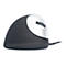 R-Go HE Mouse Ergonomische Maus, Mittel (165-195mm), rechtshändig, drahtgebundenen - Maus - USB - Schwarz/Silber