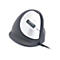 R-Go HE Mouse Ergonomische Maus, Mittel (165-195mm), rechtshändig, drahtgebundenen - Maus - USB - Schwarz/Silber