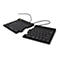 R-Go Split Ergonomische Tastatur, QWERTY (US), schwarz, drahtgebundenen - Tastatur - QWERTY - USA - Schwarz