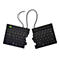 R-Go Split Ergonomische Tastatur, QWERTZ (DE), schwarz, drahtgebundenen - Tastatur - QWERTZ - Deutsch - Schwarz