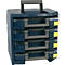 RAACO Sortimentskastentresor Boxxser, B 347 x T 342 x H 305 mm, 4 Fächer, Polypropylen
