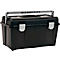 Raaco Werkzeugkoffer Toolbox 33-34, mit Träger und Kleinteile-Sortimentsbox, B 480 x T 255 x H 258 mm, aus Polypropylen, schwarz