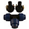 Raccord de citerne IBC, set pour 2 citernes, extension DN 40