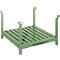 Rack à ranchers Schäfer Shop Select, L 1250 x P 1050 x H 965 mm, vert réséda RAL 6011, jusqu'à 1000 kg, empilable sur 3 niveaux