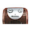 Radiateur soufflant céramique WOODY 2, 1000/2000 W, 2 niveaux de chauffage &amp; 1 niveau de ventilation, oscillant, thermostat, L 210 x P 300 x H 150 mm, design bois