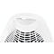 Radiateur soufflant exquisit HL 32025 we, 1000/2000 W, 2 vitesses, poignée de transport, L 215 x P 130 x H 260 mm, blanc