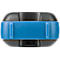 Radio DECROSS DC63, Twin EU, jusqu'à 8 km, lampe de poche intégrée, 16 canaux, bleu