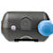 Radio DECROSS DC63, Twin EU, jusqu'à 8 km, lampe de poche intégrée, 16 canaux, bleu