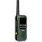 Radio DECROSS DC93, Twin EU, 16 canaux, jusqu'à 10 km, lampe de poche intégrée, IP67, vert foncé