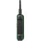 Radio DECROSS DC93, Twin EU, 16 kanalen, tot 10 km, geïntegreerde zaklamp, IP67, donkergroen