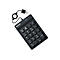 RaidSonic KeySonic ACK-118BK - Tastenfeld - Schwarz