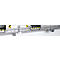 Rail de guidage pour passerelle d'accès en aluminium type SBK, jusqu'à 4000 kg, L 3000 x l 76 x H 112 mm, laminé à froid
