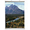Rail de serrage Pinces à cliquet pour affiches, aluminium, longueur 420 mm