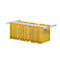 Rails de suspension de dossiers, pour rayonnage modulaire 500 T PROGRESS, l. 750 x P 400 mm