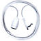Rallonge brennenstuhl® type H05VV-F 3G1,0, avec fiche plate coudée, IP20, longueur 5 m, plastique, blanc