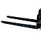 Rallonge de fourche, L 1800 x l. 100 x 50 mm, noir